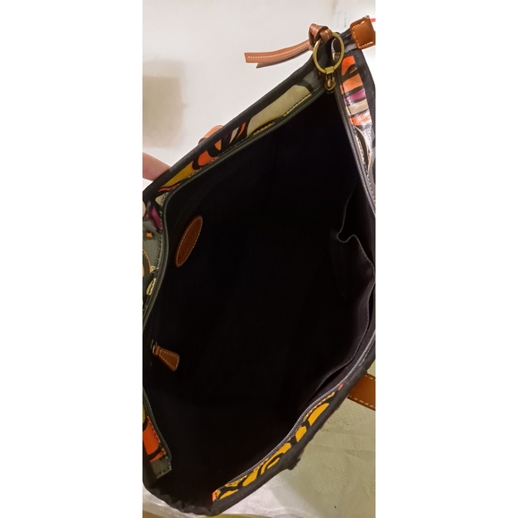 Fossil "Key-Per" Coated Cotton Canvas Shopper - Picture 8 of 9